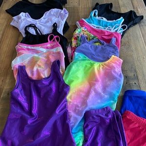 Amazing deal! 🔥 lot of 10 leotards and 3 shorts!